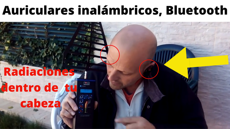 Auriculares inalámbricos,  tipo diadema Bluetooth, por Joan Carles López