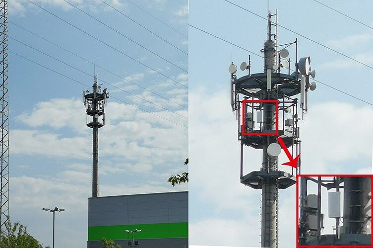 Antenas 5G Vodafone  Karlsruhe