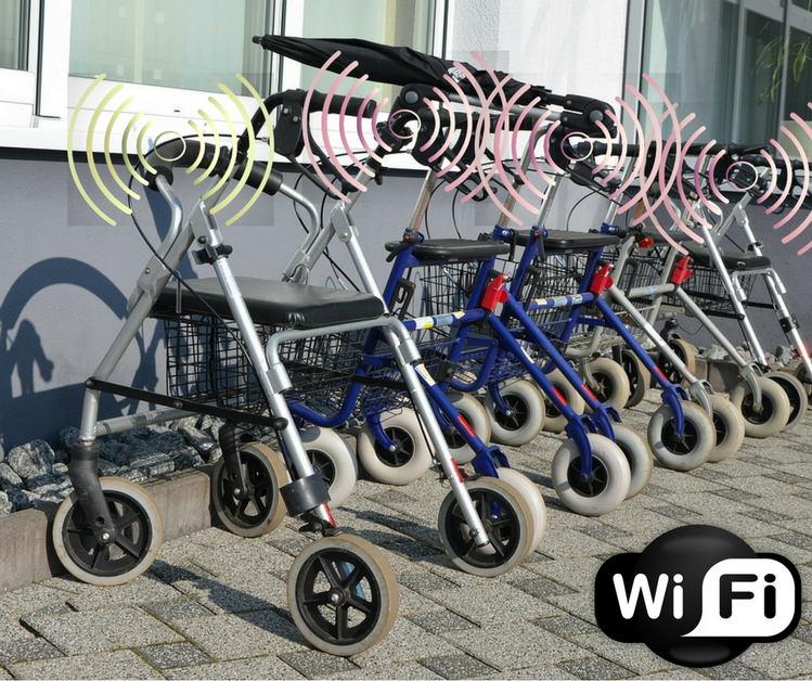 Parking de tacatacas con wifi en Holanda por Joan Carles López